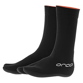 ORCA Hydro Swim Neoprene Wetsuit Booties - Black - Thermal Warm Heat Layer Layers - Unisex - Size - L