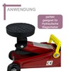 120 x 20 mm Rubber Pad with Waffle Surface for