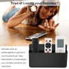 zisiueel Adjustable Remote Control Wall Mount, 3 Slot TV Remote