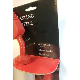 Charcoal Companion 13.75-Ounce Silicone Head Sauce Basting Bottle NEW