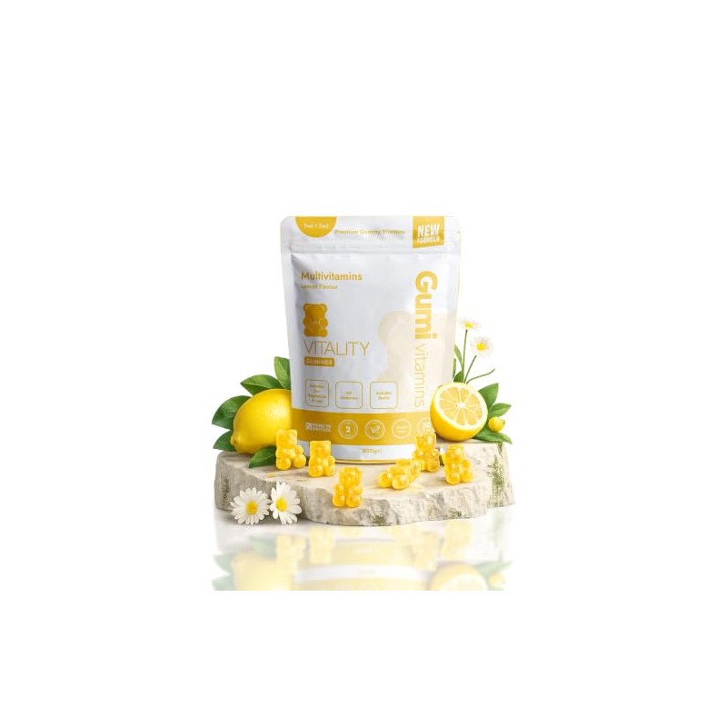 Gumi Vitality Multivitamin Gummies - 17 Vitamins & Minerals