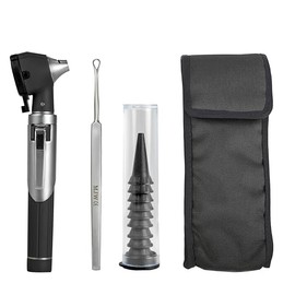 Fiber Optic Mini Otoscope Ear Healthy Tool for Home use with Extra Replaceable LED Light