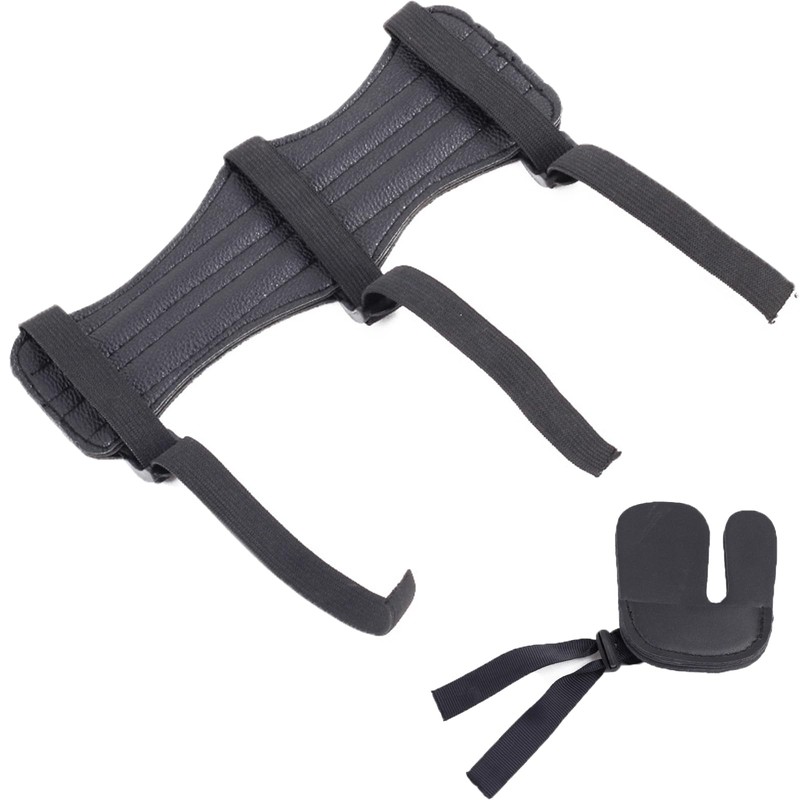 Forlush Archery Forearm Protection, Shooting Gloves Finger Protection, Archery Arm