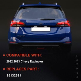 LED Tail Lights Compatible With 2022 2023 Chevy Equinox Rear Light Taillights Left and Driver Side Replace 85132583