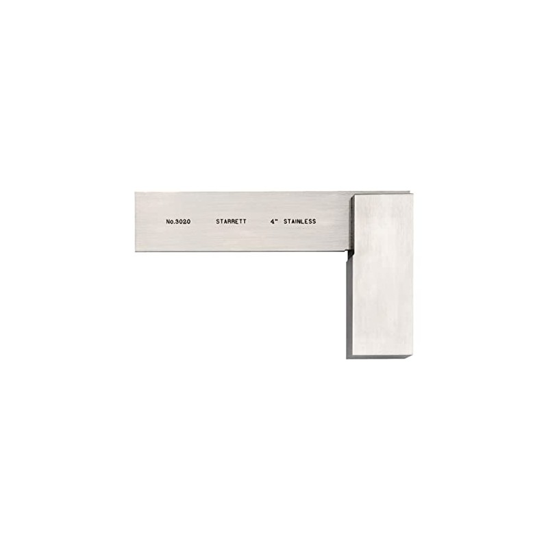 Starrett Precision Steel Square - Professional Grade, High-Accuracy Tool for