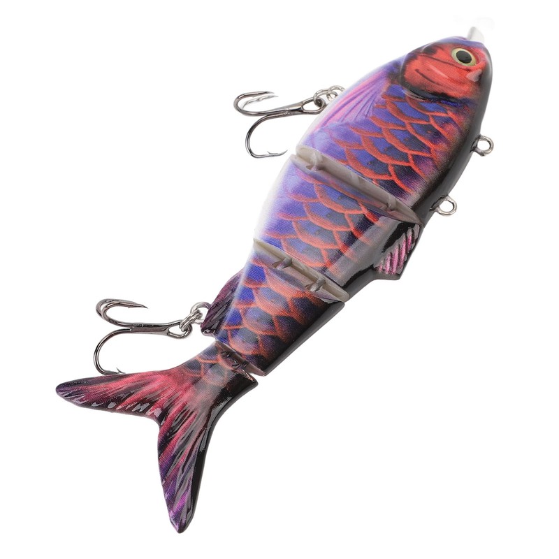 Robotic Swimming Fishing Bait Multi Jointed USB Rechargeable Electric Fishing