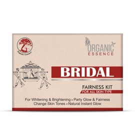 Organic Essence Bridal Facial Kit for Radiant & Glowing Skin - Suitable for All Skin Types 115gm