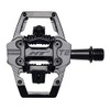 HT Components T2 Stealth Black Dual Sided Clipless Bike Pedals