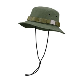Clakllie Waterproof Beach Sun Hat Packable Boonie Hat Protable Safari Fishing Hats Ultra Thin Hunting Bucket Hat,Green