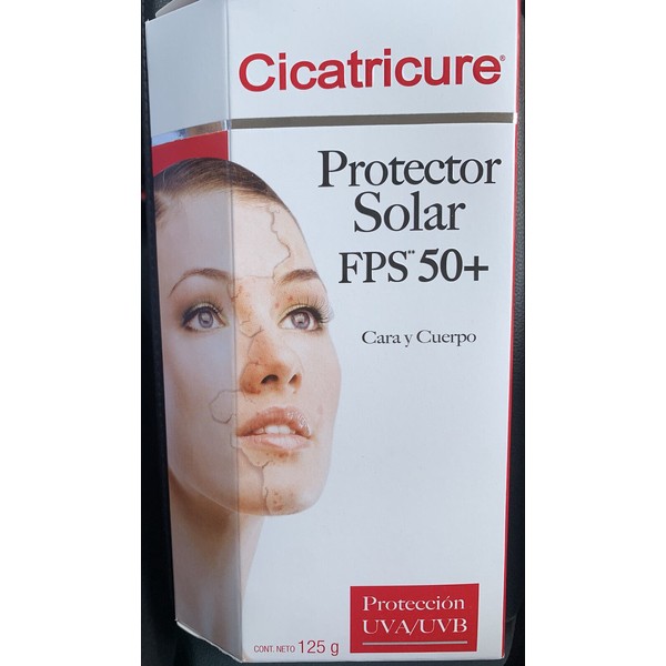 Cicatricure Pantalla Solar FPS 50+ Cicatricure Vitamina E Humecta Y Protege