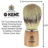 Kent Large Wooden Bristle Shaving Brush Large - Wood -