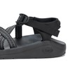 Chaco Men's CUSHZ Toe-Loop Sandal, Frond Black, 10