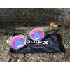 GloFX Bug Eye Ultimate Kaleidoscope Glasses (Clear, Bug Eye Lens)
