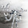 Already Assembled T13 Action Figure Accessories,Dummy 13 T13 Multi-Jointed Movable,for