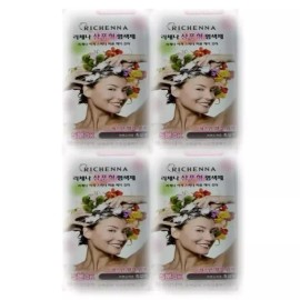 Recheine [셀러허브]리체나 샴푸형 염색제 80g 4개 자연스러운 흑갈색 (S39370439) Seller Herb Re:cen Natural Black Brown Shampoo Dye 80g 4 pack [Four]