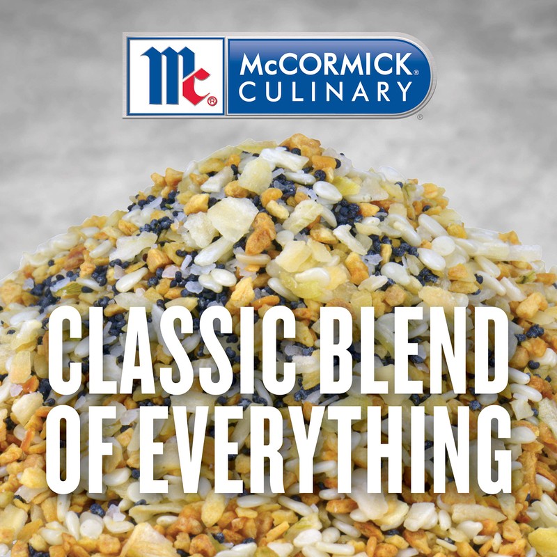 McCormick Culinary Everything Bagel Seasoning, 21 oz - One 21
