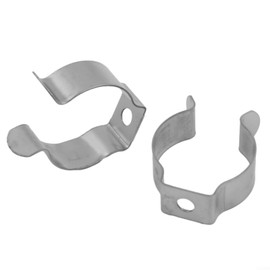 10 Pack Stainless Steel Spring Clamps Heavy Duty Tool Storage Hanger Spring Terry Clips Suitable for Kitchen Garden Garage Patio 25mm