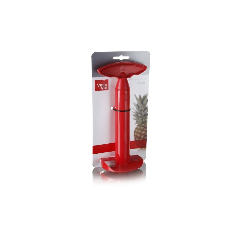 Vacu Vin 4852160 Pineapple Chopper J Hook Red