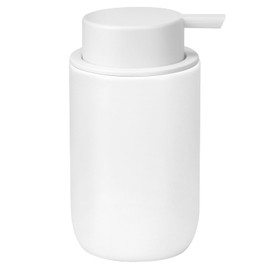 TOOZFO Soap Liquid Dispenser Ceramic with Easy-to-Press Pump Hand Liquid Dispenser for Shampoo Bathroom Countertop 13.5 oz