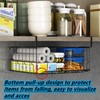 Under Shelf Basket Storage 2Pack - 11.8in Metal Under Cabinet