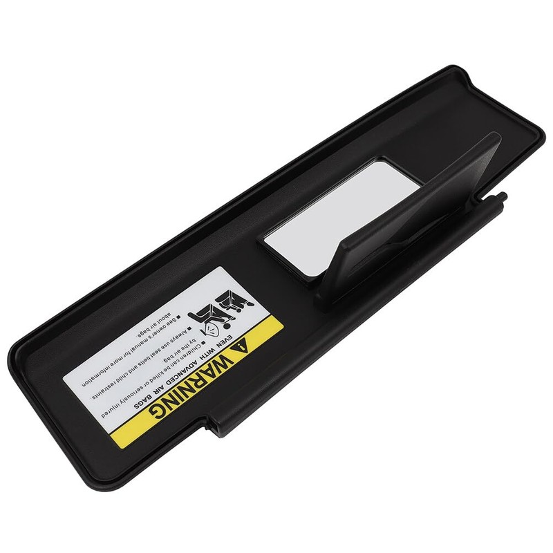 ECCPP Left Driver Side Sun Visor Assembly without Sunroof Black