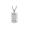 SBI Jewelry Wife I Love You Necklace for Women Love