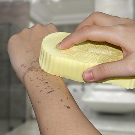 Buy 1 Get 1,Magic Exfoliating Bath Sponge,3D Super Soft Exfoliating Bath Sponge,Skin Friendly and Reusable,Alternative to exfoliating Gloves,Random Color.