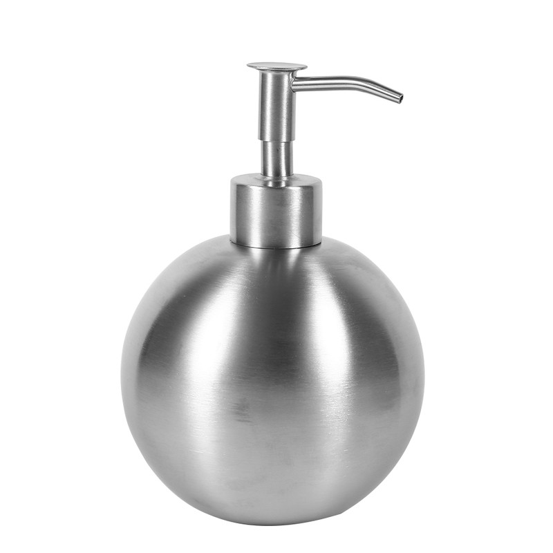1pc 304 Stainless Steel Ball Shaped Bathroom Shampoo Shower Liquid