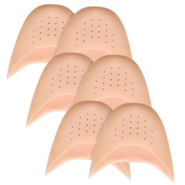 Healvian 6 Piezas Protector De Dedos Protector De Pliegues De Zapatos Relleno De Zapatos Ajustable Almohadillas Metatarsianas Ballet Sebs Calcetines De Silicona Importante