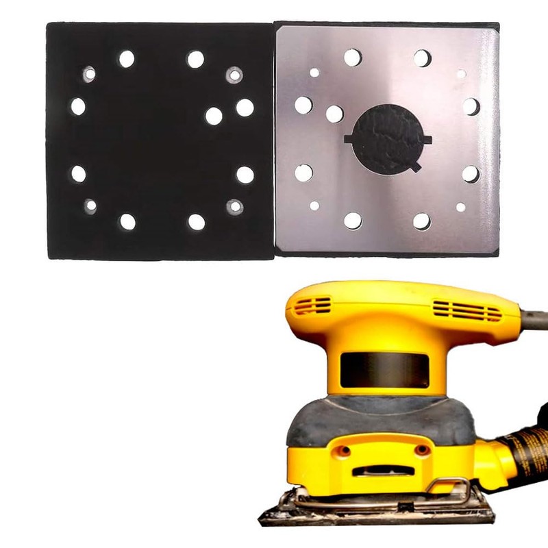1/4 Sheet Sander Pad Backing Plate Replacement Base Compatible with