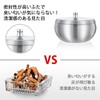 Perphin Ashtray with Lid and Insulation Pad for Outdoor, Indoor,