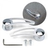 Autoloc Brushed Billet Aluminum Interior Car Door Handle Levers (Pair)