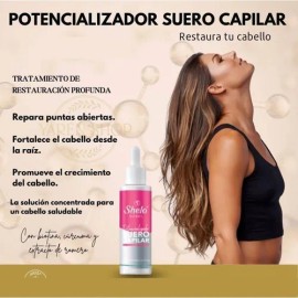 Potencializador Suero Capilar Sheló Nabel Crecimiento 60ml