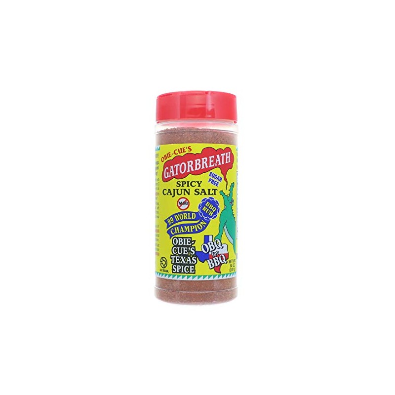 Obie-Cue's Gatorbreath Seasoning 14oz