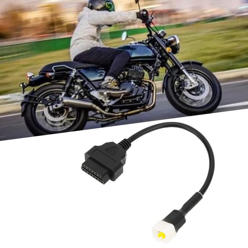 Qiilu OBD2 6 Pin Diagnostic Adapter, 6 Pin OBD2 Diagnostic