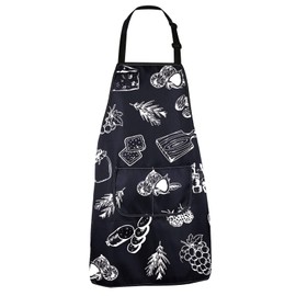 CENWA Charcuterie Kitchen Apron Charcuterie Board Cheese Lover Apron Charcuterie Board Gift Charcuterie Lover Gift (Charcuterie Board print)