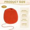sourcing map 100% Wool Yarn, 4-Ply Wool Roving Luxurious and