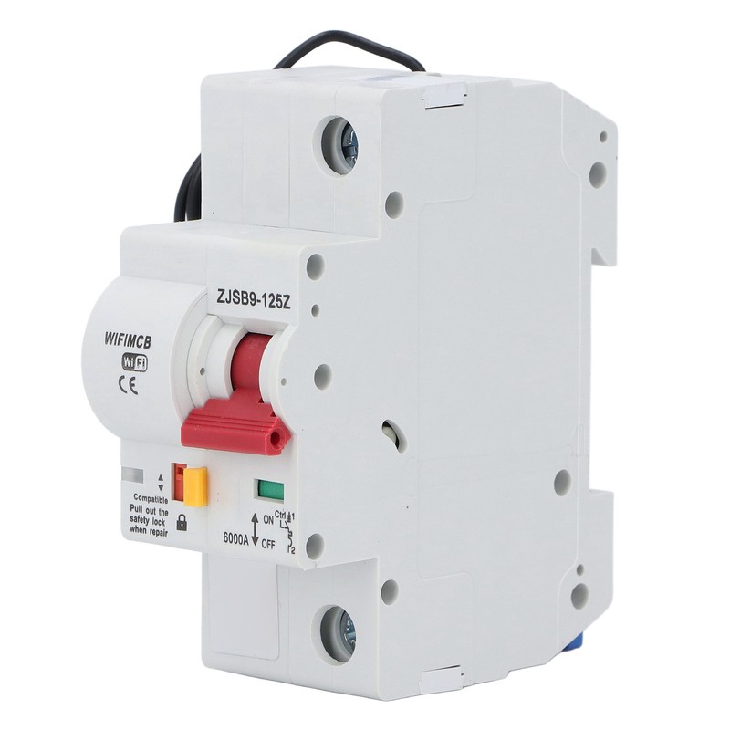 WiFi Circuit Breaker 1P 100A APP Remote Control Smart Circuit