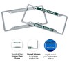 Desert Cactus Wagner College Car Accessories Metal License Plate Frame