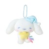 Sanrio 931993 Mascot Holder (Nemu Nemu Time) Cinnamoroll, Strap, Key