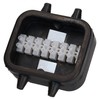 AB Tools Trailer Lighting Electrics Rubber Junction Box 8 Way