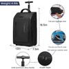 GOTECH Rolling Backpack Waterproof Commuter Backpack with Wheels for Business,
