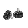 uxcell 6pcs Knurled Clamping Knobs M5 x 8mm Metric 304