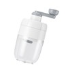 Shaved Ice Machine, Portable Manual Shaved Ice Maker Transparent Ice
