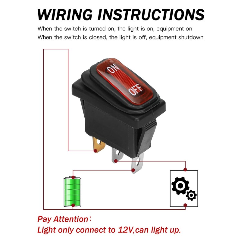 GREHUA On Off Power Switch for Razor Electric Scooter E300