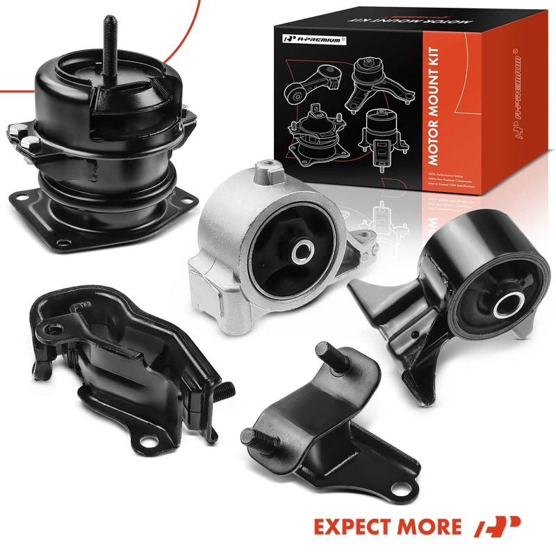 A-Premium 5PCS Engine Motor Mount and Transmission Mount Set Compatible