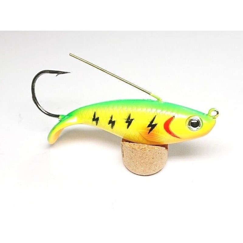 Pike lure Weedless Bullet Lure 85mm 21.2g 4/0 hook sinking