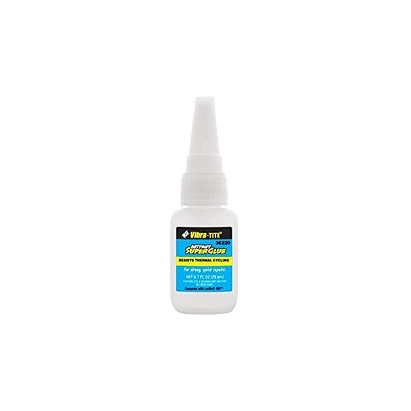 Vibra-TITE 362 General Purpose Instant Superglue: Gap Filling-Thermal Cycling -