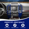 RAZPOY for F150 Interior Trim Kit, 4PCS Center Console AC
