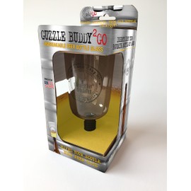 Guzzle Buddy The Ultimate Beer Glass, Practical Gift, Be the Life of the Party, All-in-One, Safe & Easy Way to Enjoy Alcohol, Bar Accessories Cup